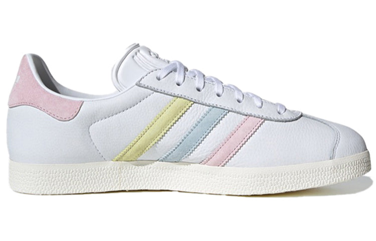 adidas Gazelle Shoes 'White Yellow Blue Pink' FX0049