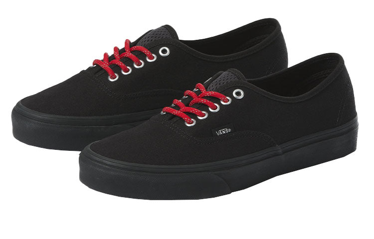 Vans Authentic Low-Top Sneakers Black/Red VN0A348A2NY