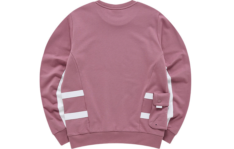 (WMNS) FILA FUSION Street Sport Casual Sports Breathable Pullover Hoodie Pink T11W133203F-PK