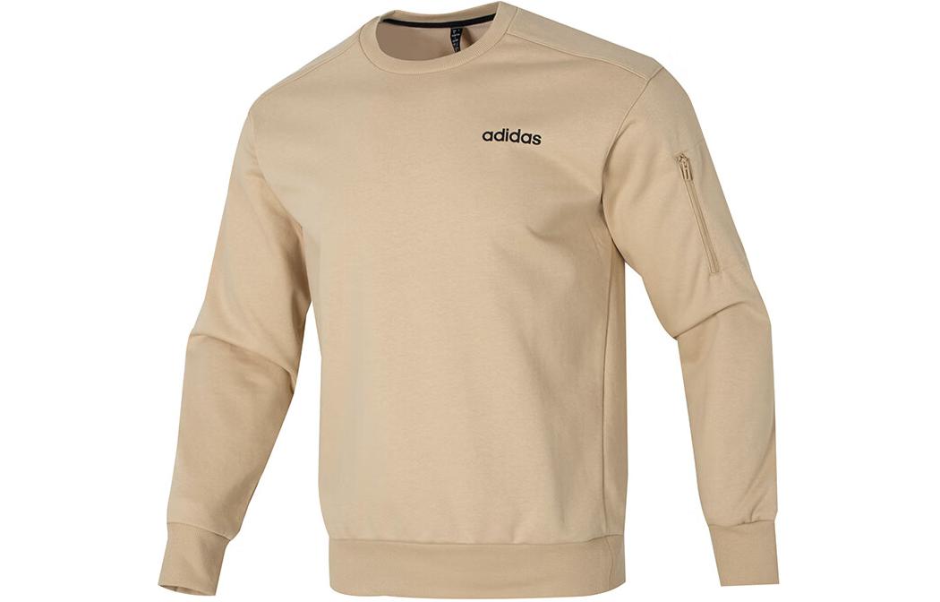 adidas Dry LBR Crew Asia Sizing 'Tan' JF3221
