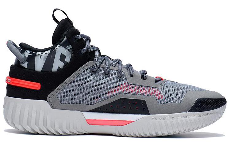 Li-Ning Badfive 3 Low 'Grey Black' ABFT005-7