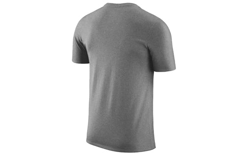 Nike 18-19 Series Dri-fit Golden State Warriors Durant Training Short Sleeve Gray AH0074-063