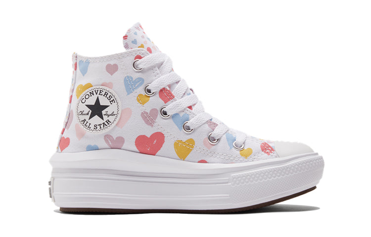 (PS) Converse Chuck Taylor All Star Move High 'Always On Hearts' 371590C