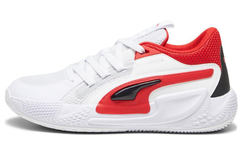 PUMA Court Rider Chaos 'White For All Time Red' 379013-04