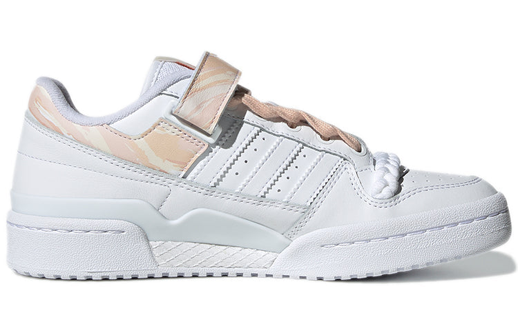 (WMNS) adidas originals Forum Low Sneakers White/Beige GY6984