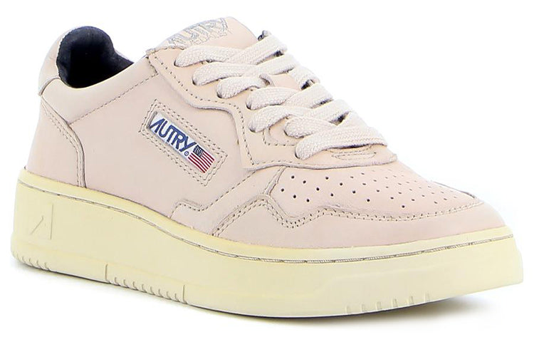 (WMNS) Autry Medalist Low Goatskin Sneakers 'Ivory' AULW-GG02