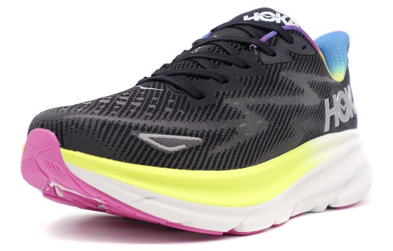 HOKA ONE ONE Clifton 9 'Black All Aboard Multi-Color' 1127895-BAAB