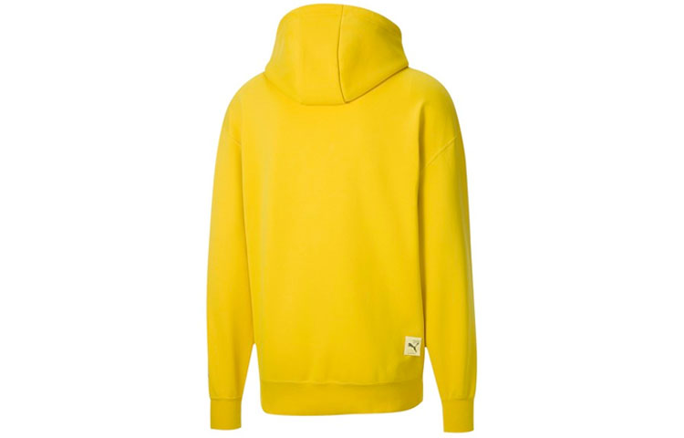 PUMA X Michael Lau Reverse Graphic Hoodie 'Yellow' 530357-79