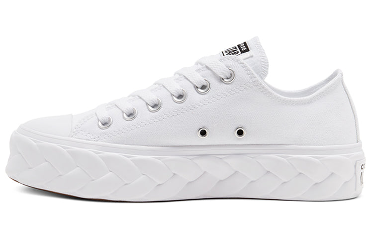 (WMNS) Converse Chuck Taylor All Star Low 'Runway Cable - White' 568895C