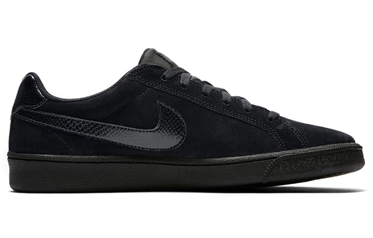 Nike Court Majestic Suede Low-Top Sneakers Black 653485-001