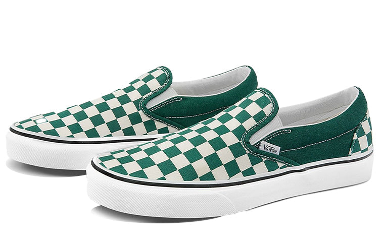 Vans Classic Slip-On 'Checkerboard - Green' VN0A4U382NH