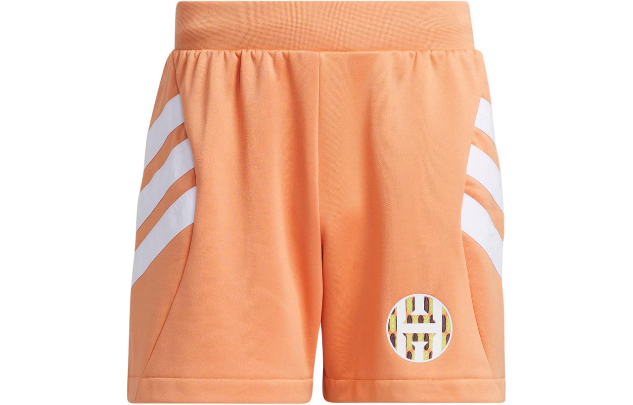 adidas Harden Graphic Shorts Asia Sizing 'Orange' IU2801