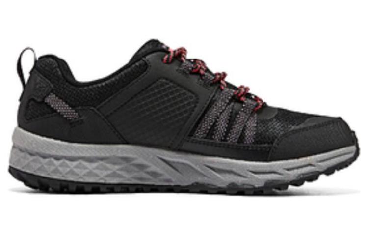 (WMNS) Skechers Outdoor Trekking Low Cut 'Black Red Grey' 180061C-BKHP