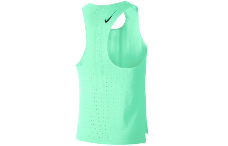 Nike AeroSwift Breathable Training Sports Running Vest Green CJ7836-342