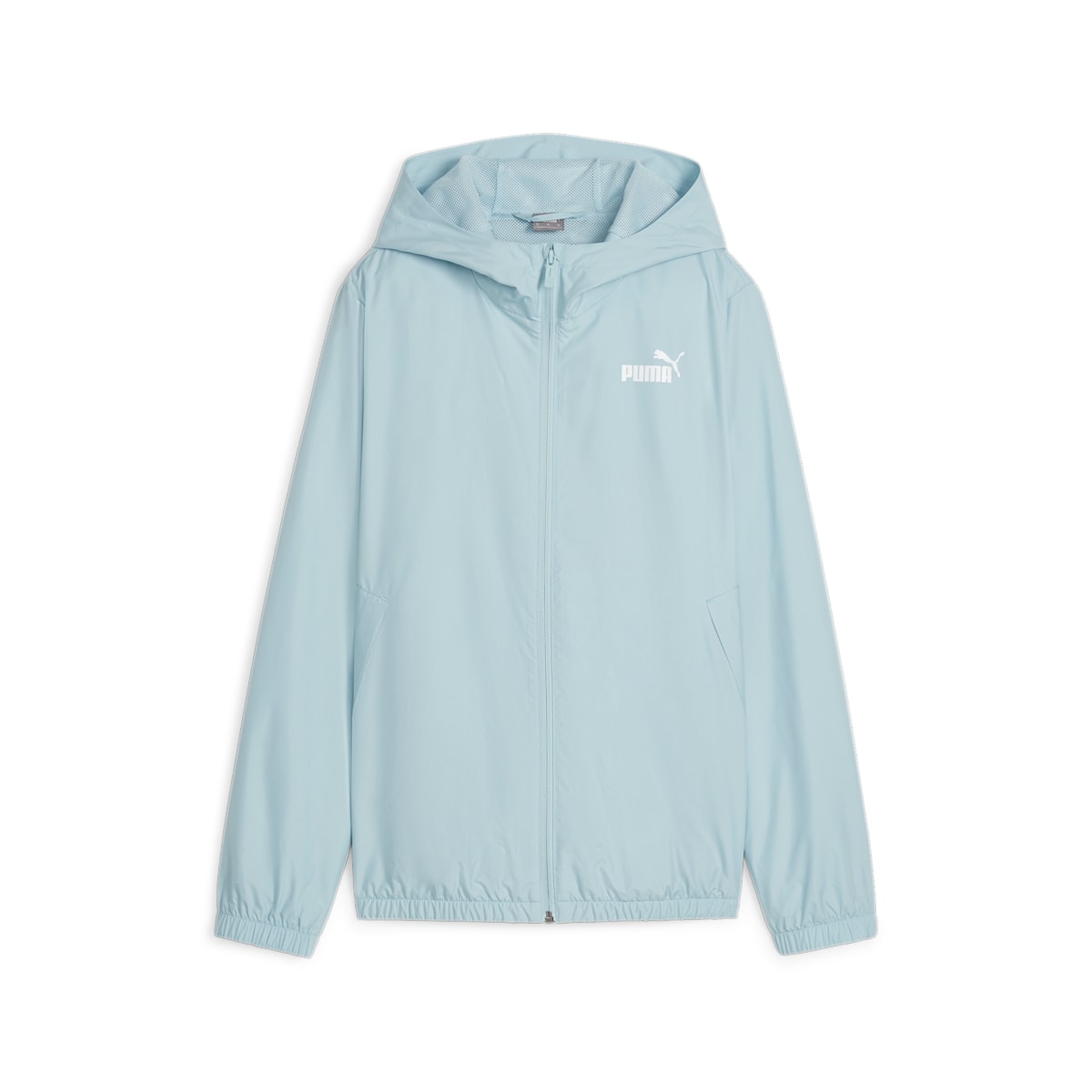 (WMNS) PUMA Essential Solid Windbreaker Jacket 'Light Blue' 847494-22