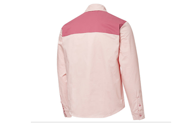PUMA Outdoor Logo Shirt 'Pink White' 532188-15