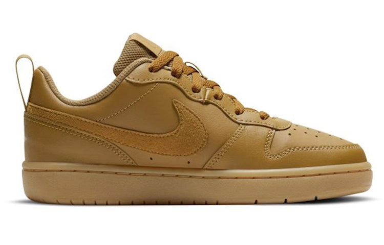 (GS) Nike Court Borough Low 2 'Wheat Brown' BQ5448-700