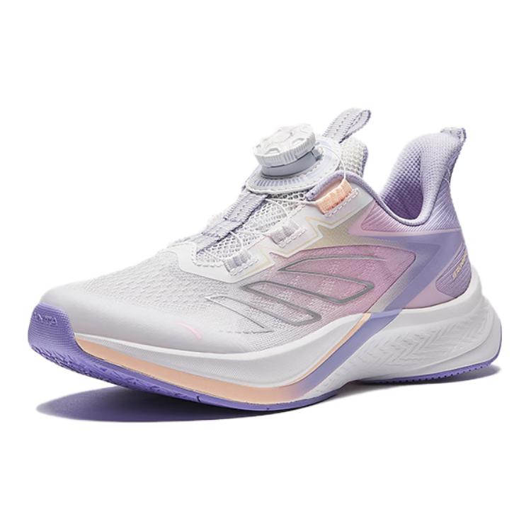 (GS) ANTA Running Series Sneakers 'White Purple Pink' 322425511-3