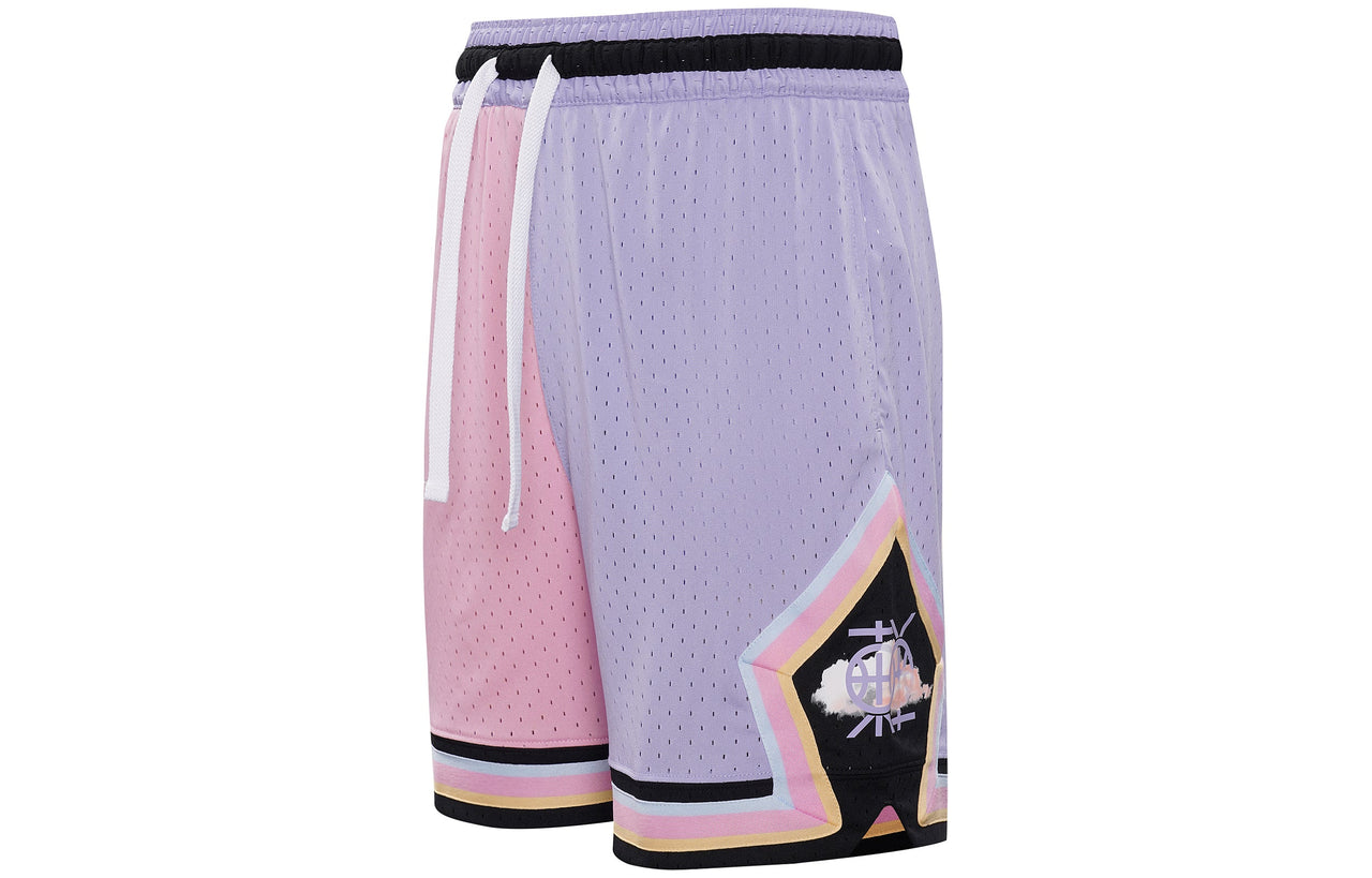 Air Jordan Dongdan Basketball shorts 'Pink Purple Black' FD6551-538