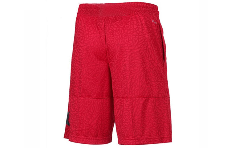 Air Jordan Basketball Sports Quick-dry Ventilate Short Pant Male Red 831373-687