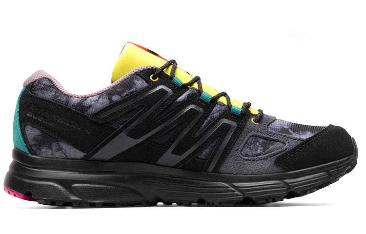 Bodega x SALOMON X-Mission 4 Suede 'Black yellow' 417145