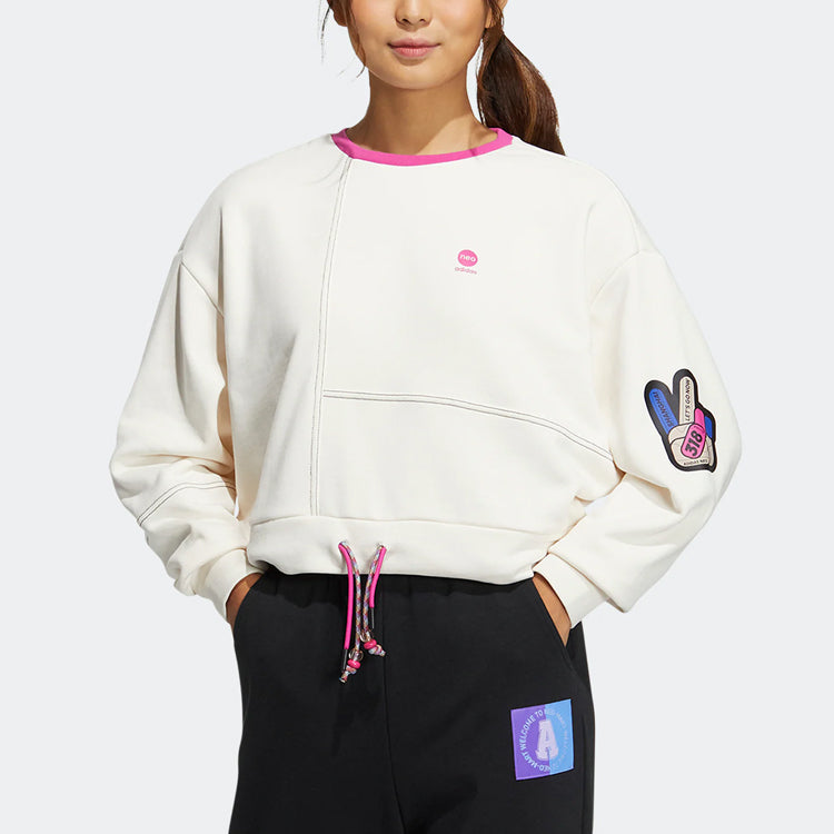 (WMNS) adidas Neo Cesp Sweatshirts 'White' IA6899