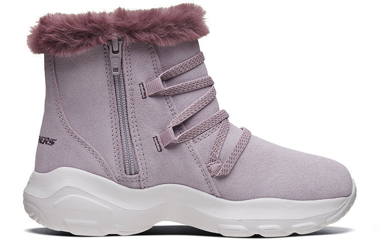 (GS) Skechers D'lites Ultra Boots 'Purple' 664138L-LAV