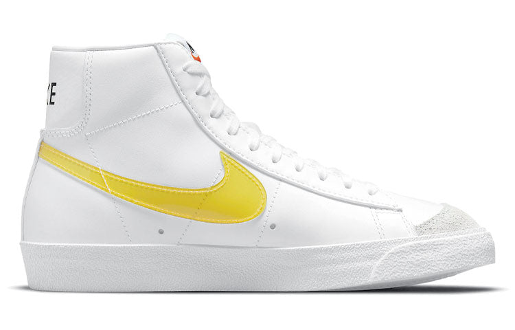 (WMNS) Nike Blazer Mid '77 Essential 'White Opti Yellow' DJ3050-101