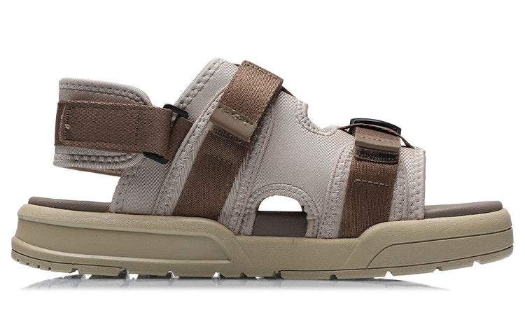 Li-Ning Coca Sandals 'Khaki Brown' AGLR019-2