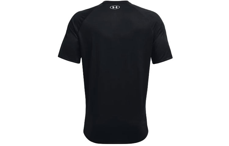 Men's Under Armour 2.0 Boxed Casual Alphabet Printing Training Sports Short Sleeve Black 1366479-001