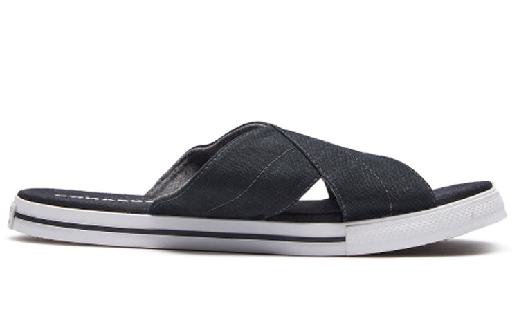 (WMNS) Converse One Star Slide 'Black' 565527C