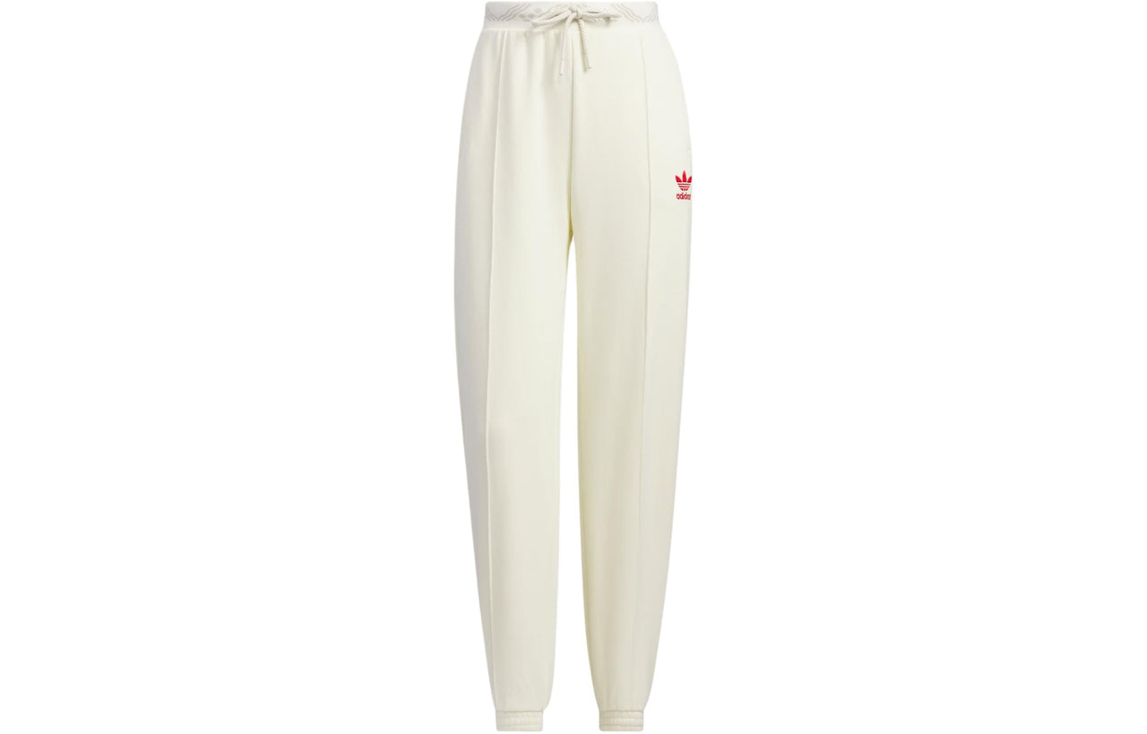 (WMNS) adidas Originals X Feifei Ruan Track Pants Asia Sizing 'White' IX4238