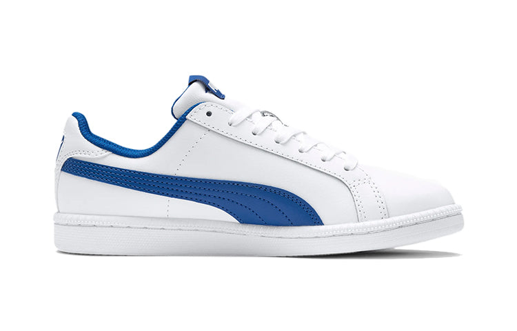 PUMA Smash Jr White/Blue 360162-13