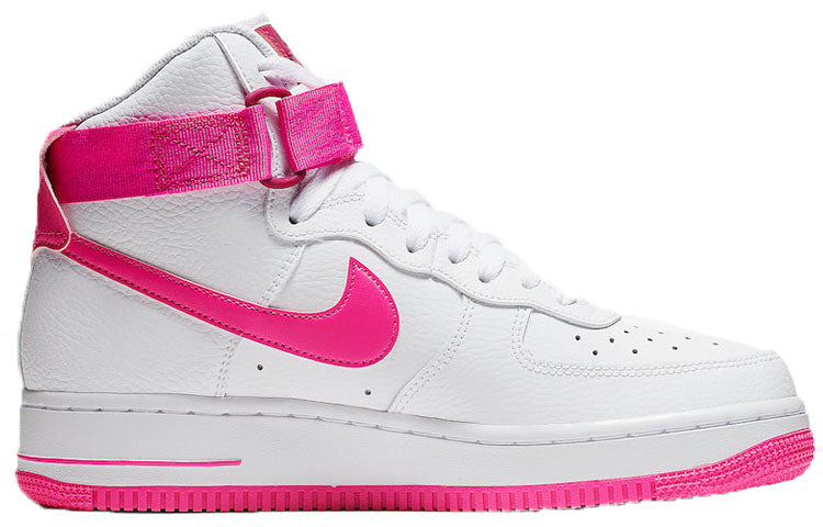 (WMNS) Nike Air Force 1 High 'White Fuchsia' 334031-110