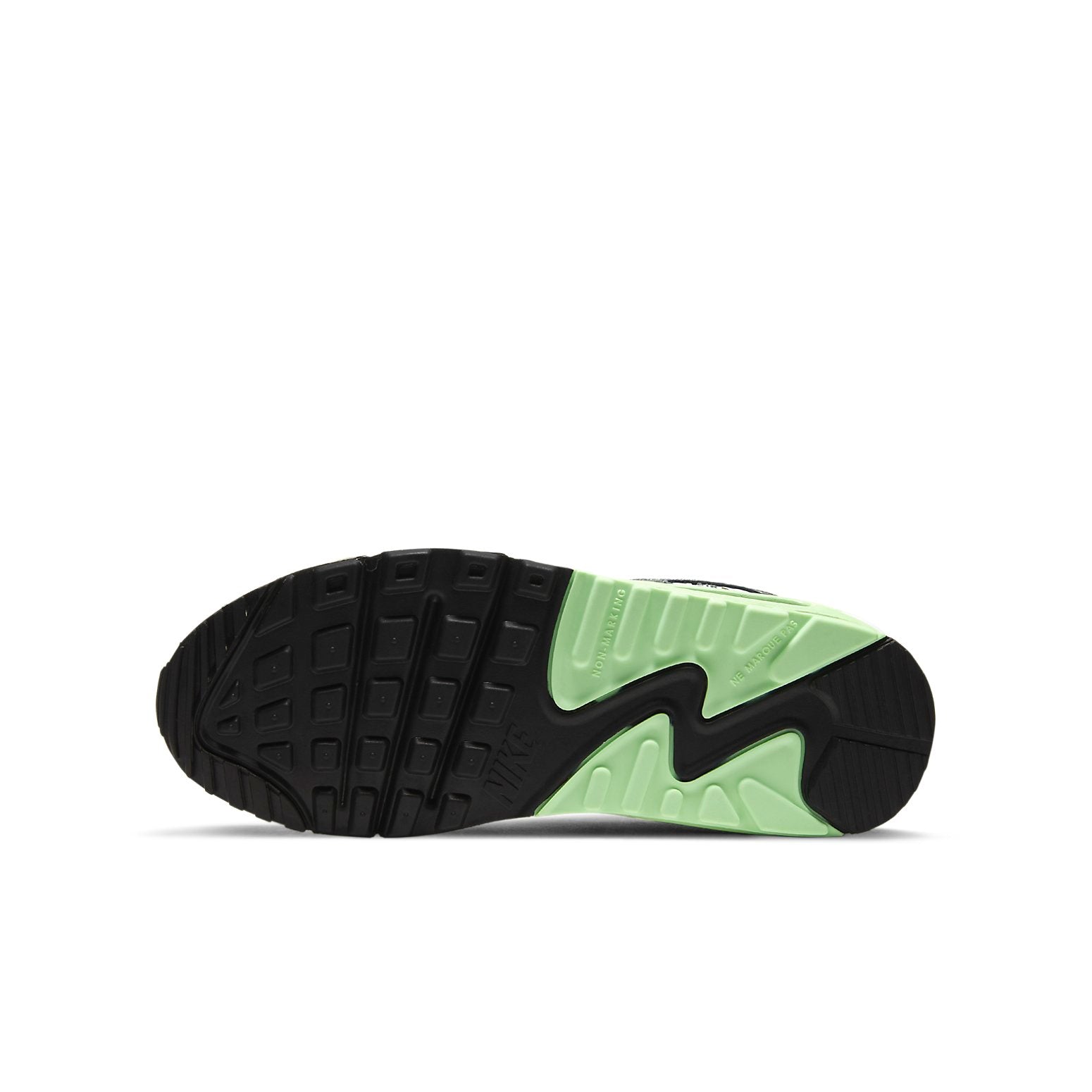 (GS) Nike Air Max 90 'White Vapor Green' DH4111-100