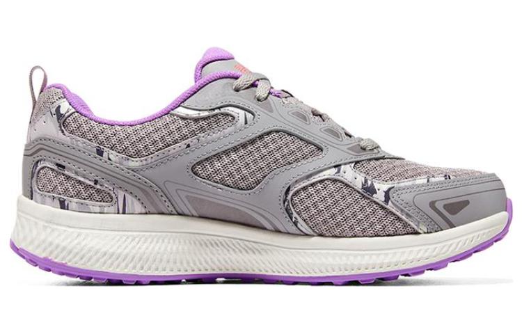 (WMNS) Skechers Go Run Consistent 'Grey Purple' 128270-GYLV