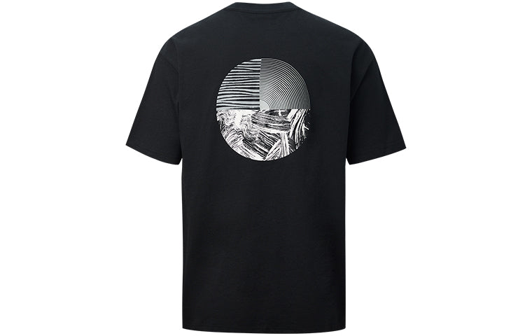 Converse Back Printing Short Sleeve Unisex Black 10021419001