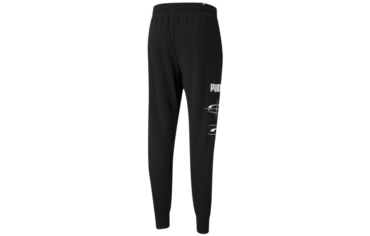 PUMA Rebel Sweatpants 'Black White' 588877-01