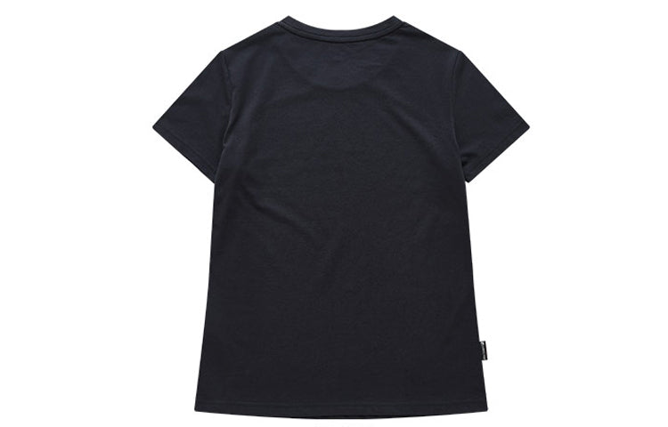 (WMNS) FILA Printing Sports Quick Dry Short Sleeve Royal blue A11W021119F-NV