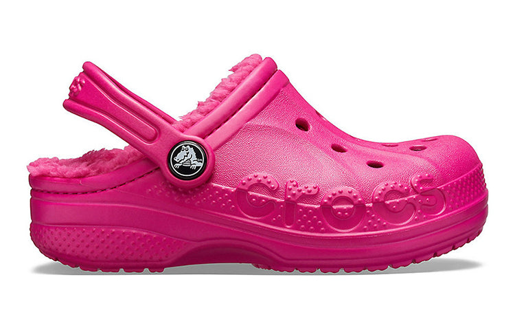 (GS) Crocs Baya Lined Clogs 'Candy Pink' 205977-6X3
