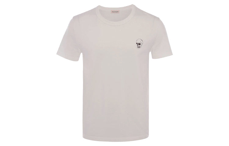 Alexander McQueen King of Hearts Skull Tee 624179QPZ640900