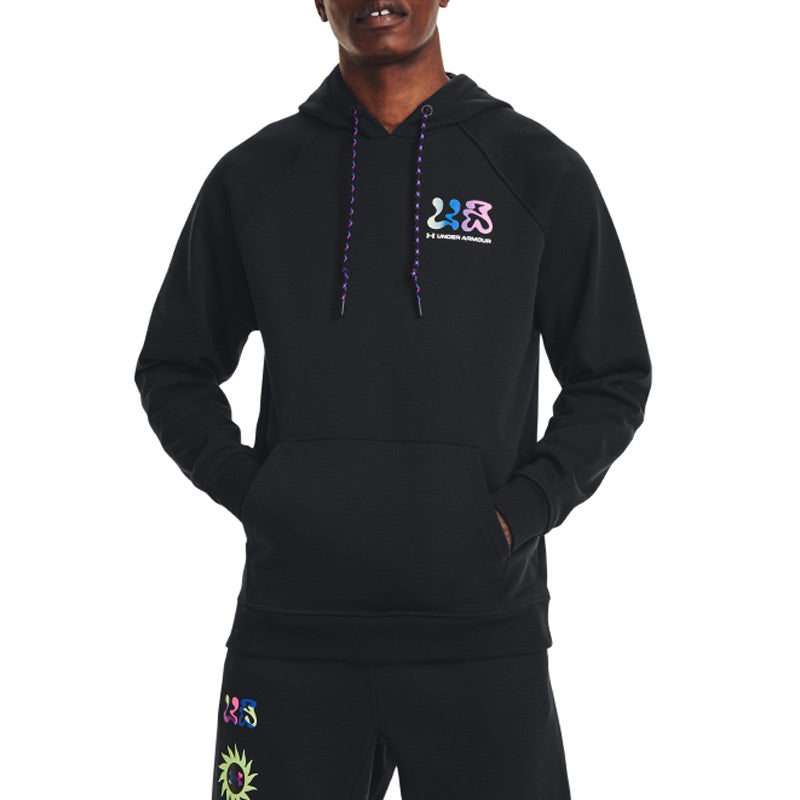 Under Armour Saco Negro Hombre Elevatd Terry Hoodie 'Black' 1373844-001