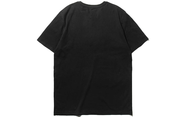 Men's Timberland SS20 Contrasting Colors Logo Printing Short Sleeve Black A22PT001
