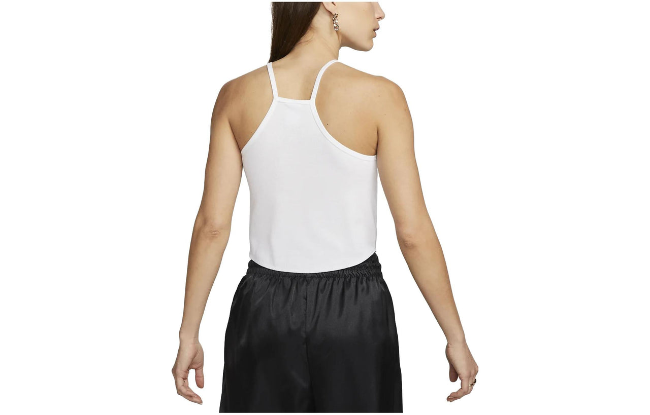 (WMNS) Nike Sportswear Essentials Ribbed Tank 'White' DV7961-100