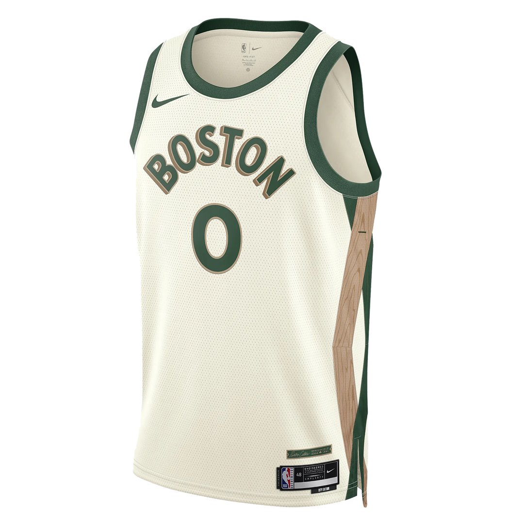 Nike NBA Jayson Tatum Boston Celtics 2023/24 City Edition Swingman Jersey #0 DX8488-133