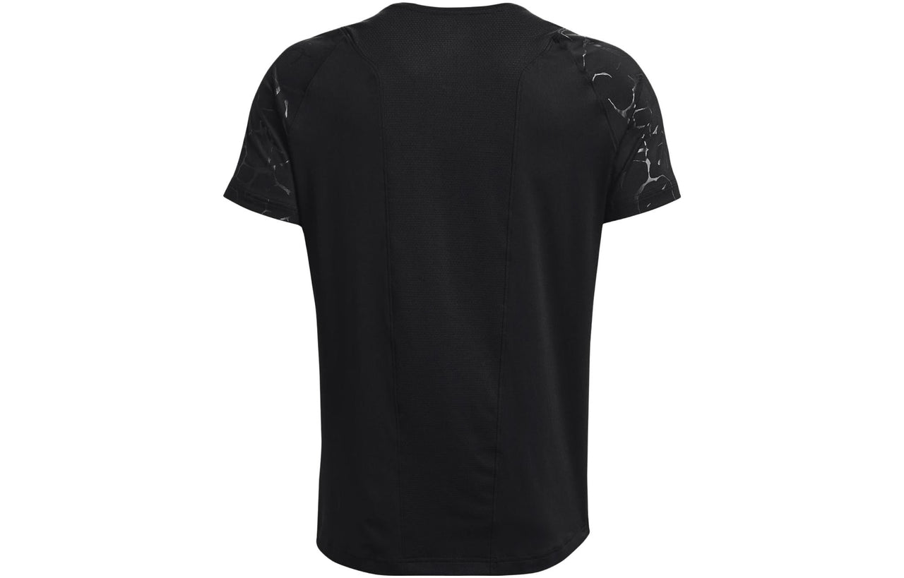 Under Armour RUSH Vent Short Sleeve 'Black' 1376790-001