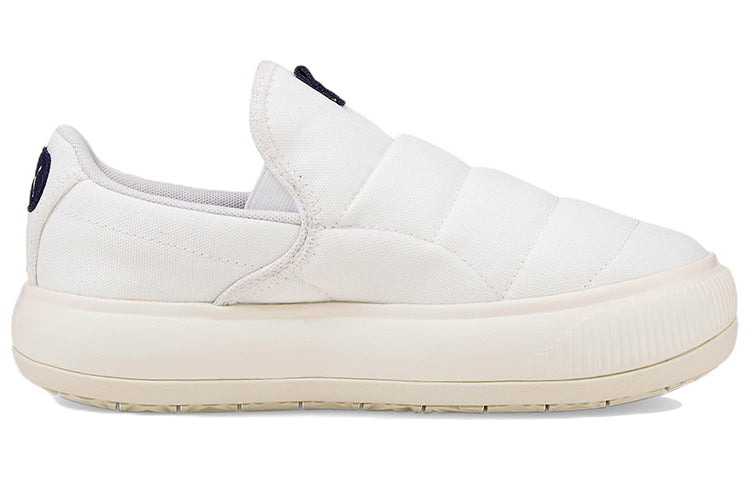 (WMNS) PUMA Suede Mayu Slip-On Canvas 'White Marshmallow' 385595-02