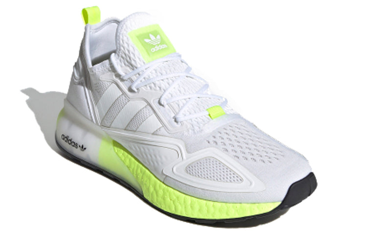 adidas ZX 2K Boost 'White Solar Yellow' FW0480