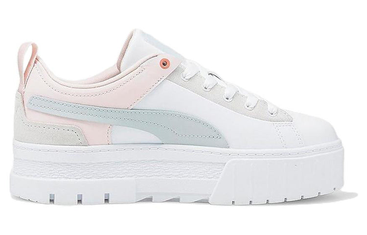 (WMNS) PUMA Mayze Low Tops Thick Sole Casual Skateboarding Shoes 383119-01