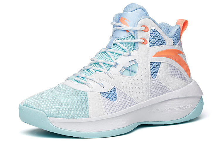 ANTA Shock The Game 2 High Top Shoes 'White Blue' 112211620S-6